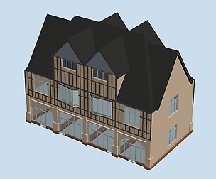 City planning office building fashion design - 466