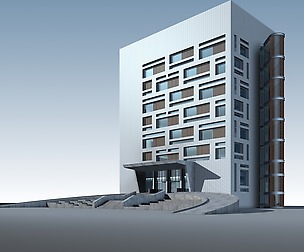 City planning office building fashion design - 479
