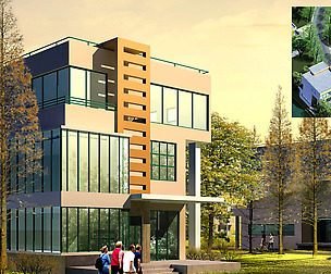 City planning office building fashion design - 483