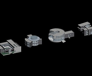 City planning office building fashion design - 485