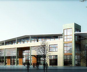 City planning office building fashion design - 487