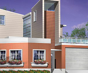 City planning office building fashion design - 490