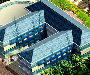 City planning office building fashion design - 503