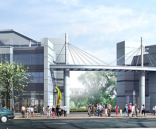 City planning office building fashion design - 505