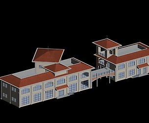 City planning office building fashion design - 506