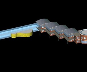 City planning office building fashion design - 510