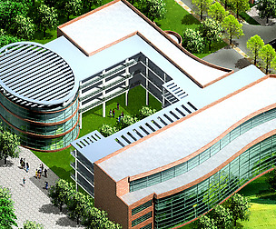 City planning office building fashion design - 517