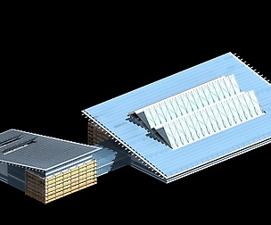 City planning office building fashion design - 522