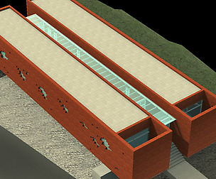 City planning office building fashion design - 523