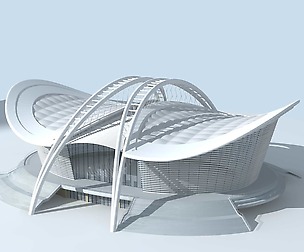 City planning office building fashion design - 524