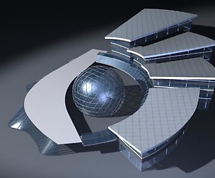 City planning office building fashion design - 530