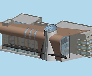 City planning office building fashion design - 534