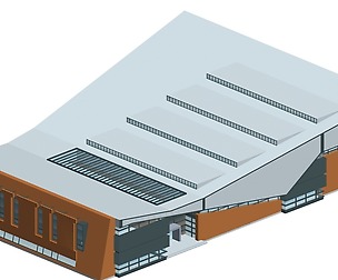 City planning office building fashion design - 548