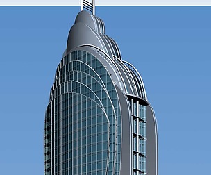 City planning office building fashion design - 556