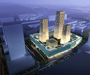 3D Building  256