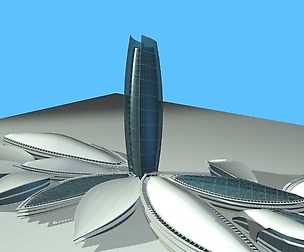 City planning office building fashion design - 558