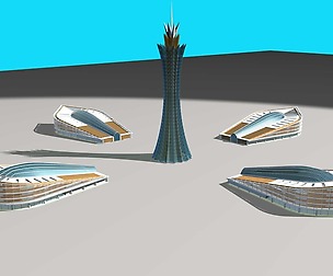 City planning office building fashion design - 559