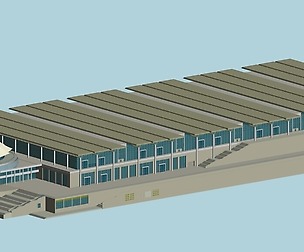 City planning office building fashion design - 562