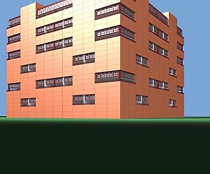 City planning office building fashion design - 568