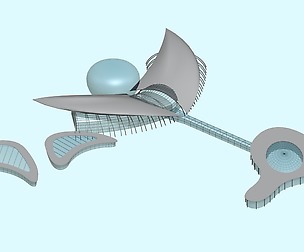City planning office building fashion design - 576