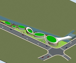 City planning office building fashion design - 578