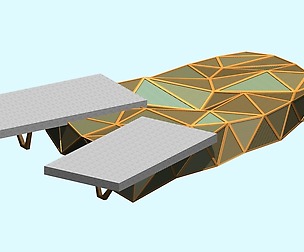 City planning office building fashion design - 579