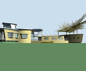 City planning office building fashion design - 580