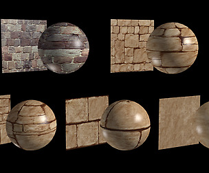 Stone wall textures