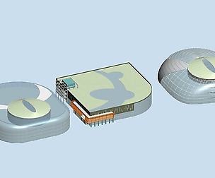 City planning office building fashion design - 581