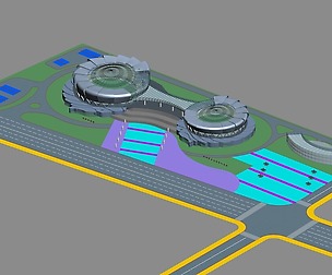 City planning office building fashion design - 590