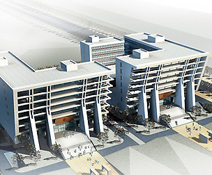 City planning office building fashion design - 591