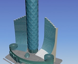 City planning office building fashion design - 594