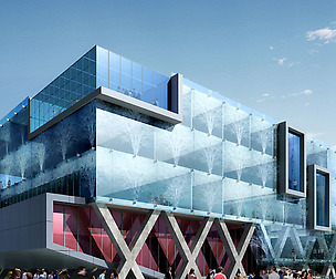 City planning office building fashion design - 620