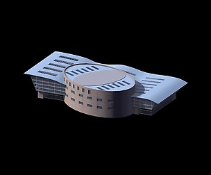 City planning office building fashion design - 621