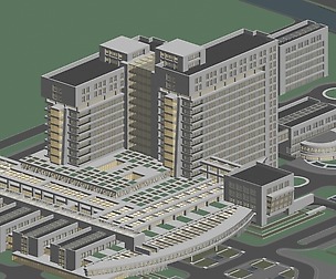 City planning office building fashion design - 642