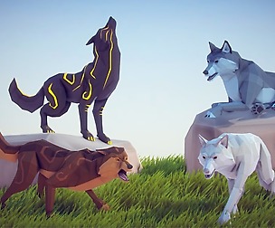 Poly Art Wolf