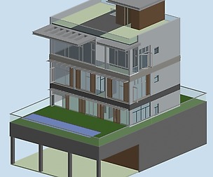 City - alone Villa  1126