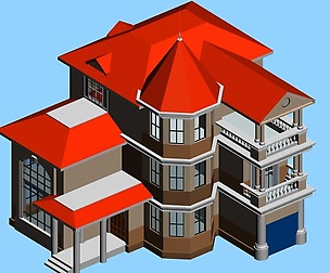 City - alone Villa  1131