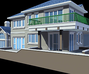 City - alone Villa  1155