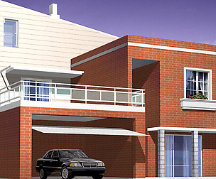 City - alone Villa  1177