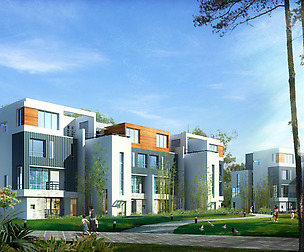 City - alone Villa  1180