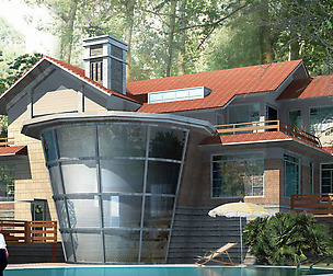 City - alone Villa  1185