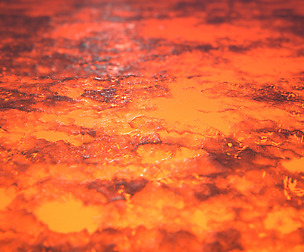 High-Quality PBR Lava Material