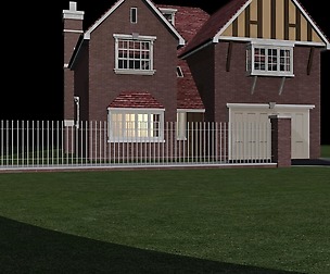 City - alone Villa  11216