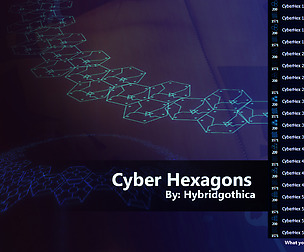 Cyber Hexagons Brushes.