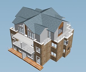 City - Stylish two-seat villa 03