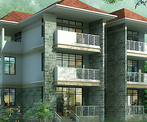 City - Stylish two-seat villa 60
