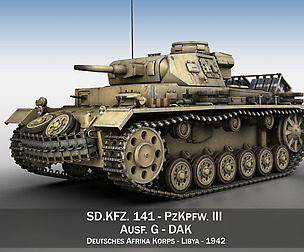 PzKpfw III - Ausf.G - DAK - 313