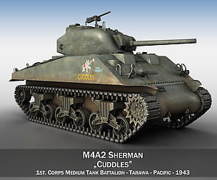 M4A2 Sherman - Cuddles