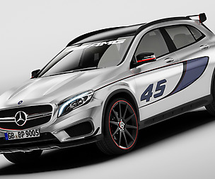 Mercedes Benz GLA 2018 AMG Rig rigged